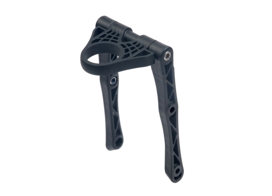 Lampenhalter und Flaschenhalter Adapter für Lenker von Fahrrad und e Bike - SPACER ONE+ONE